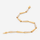 Ina Mar 14K Yellow Gold, Diamond 0.99ct.tw. Link Bracelet CN/566924