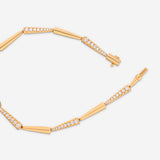 Ina Mar 14K Yellow Gold, Diamond 0.99ct.tw. Link Bracelet CN/566924