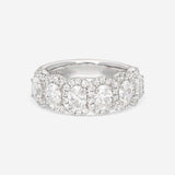 Ina Mar 18K White Gold, Diamond 2.39ct.tw Cluster Ring IMKGK07