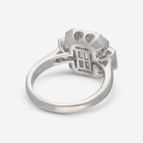 Ina Mar 18K White Gold, Diamond 1.46ct. twd Engagement Ring IMKGK08