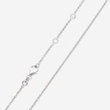 Ina Mar 18K White Gold, Diamond 1.35ct. tw. Cluster Pendant Necklace IMKGK09