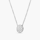 Ina Mar 14K White Gold, Diamond Pendant Necklace IMKGK22