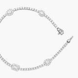 Ina Mar 14K White Gold, Diamond 3.17ct. twd. Tennis Bracelet IMKGK31
