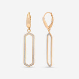 Ina Mar 14K Yellow & White Gold Geometric Dangle Earrings E13402K4YW