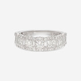 Ina Mar 18K White Gold, Diamond 2.06ct. tw. Statement Band Ring IMKGK05
