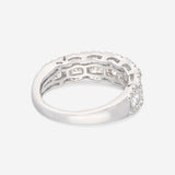 Ina Mar 18K White Gold, Diamond 2.06ct. tw. Statement Band Ring IMKGK05