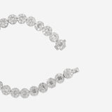 Ina Mar 18K White Gold Diamond 7.68ct.twd. Bracelet IMKGK37