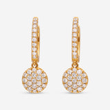 Ina Mar 14K Yellow Gold, Diamonds 0.54ct.tw. Drop Earrings CN/557758