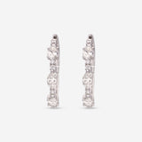 Ina Mar 14K White Gold, Diamond 1.81ct. tw. Hoop Earrings IMKGK25