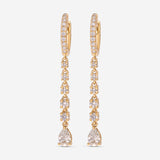 Ina Mar 14K Yellow Gold, Diamonds 0.94ct. tw. Drop Earrings IMKGK28