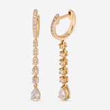 Ina Mar 14K Yellow Gold, Diamonds 0.94ct. tw. Drop Earrings IMKGK28