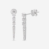 Ina Mar 14K White Gold, Diamond Drop Earrings IMKGK26