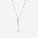 Ina Mar 14K White Gold, Diamond Pendant Necklace IMKGK27