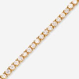 Ina Mar 14K Yellow Gold 1.80ct.tw. Diamond Tennis Bracelet EM-005